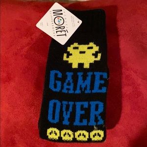 Jacques Moret “Game Over” Slipper Socks